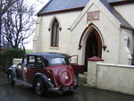 Rover Fourteen P2 at a wedding in October 2011