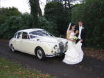 1965 Jaguar Mark 2 at a wedding in October 2011
